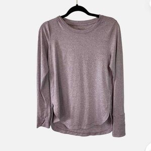 ATHLETA Uptempo Top Dark Sky Violet, Purple Shirt Soft Workout Yoga Top size s